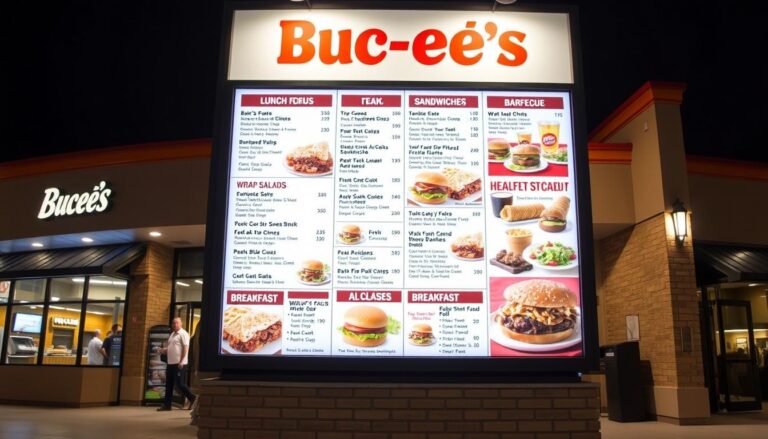 Buc-ee's Lunch Menu