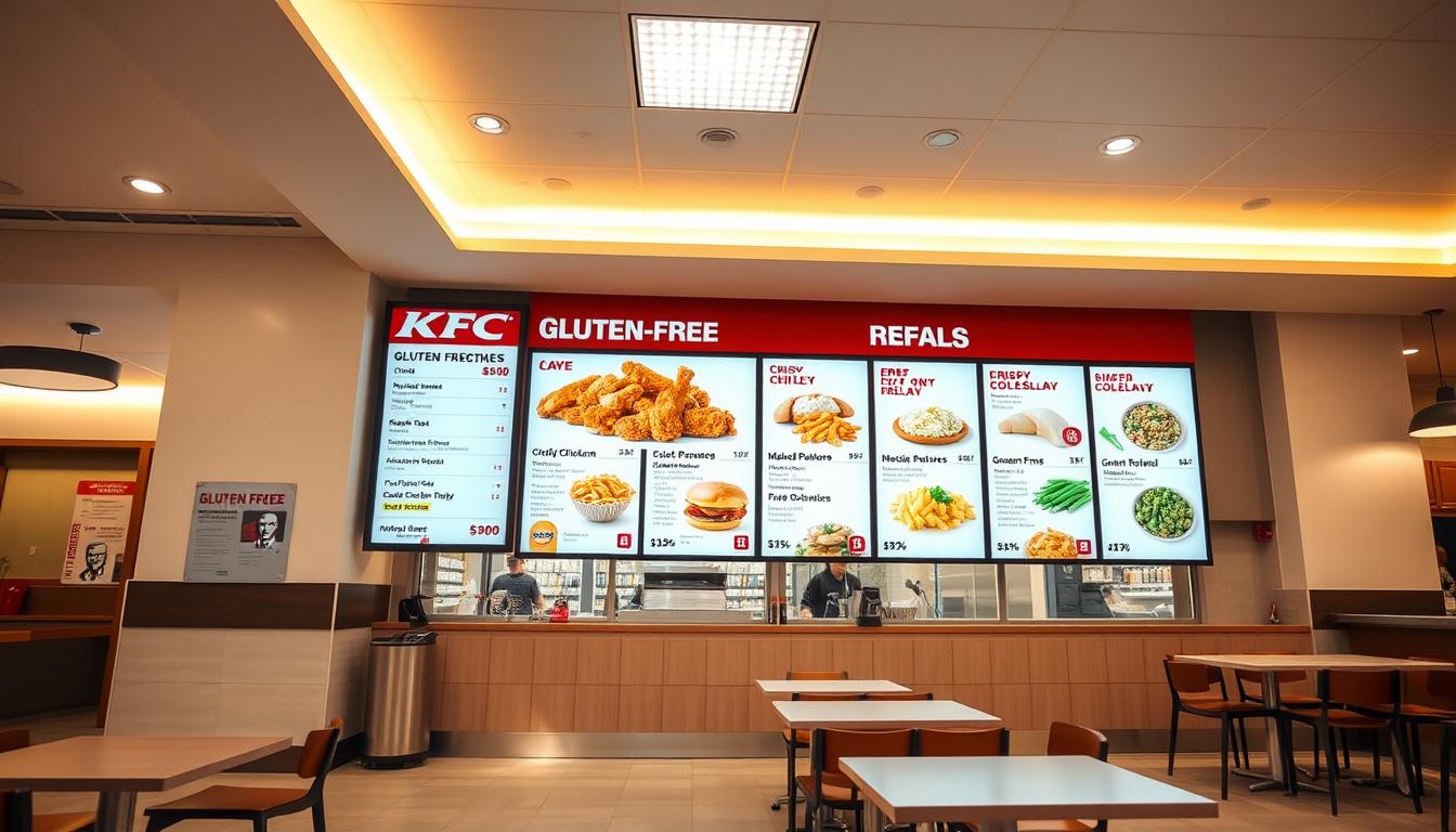 KFC Gluten Free Menu
