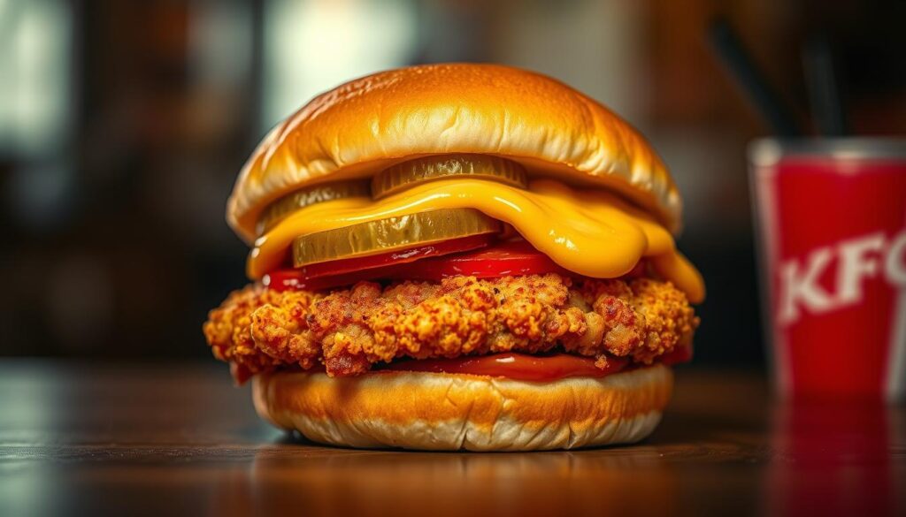 KFC Secret Menu Zinger Sandwich