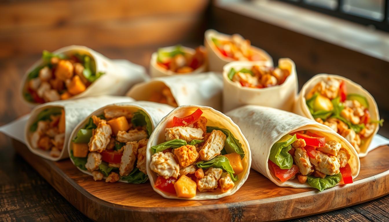KFC Wraps Menu